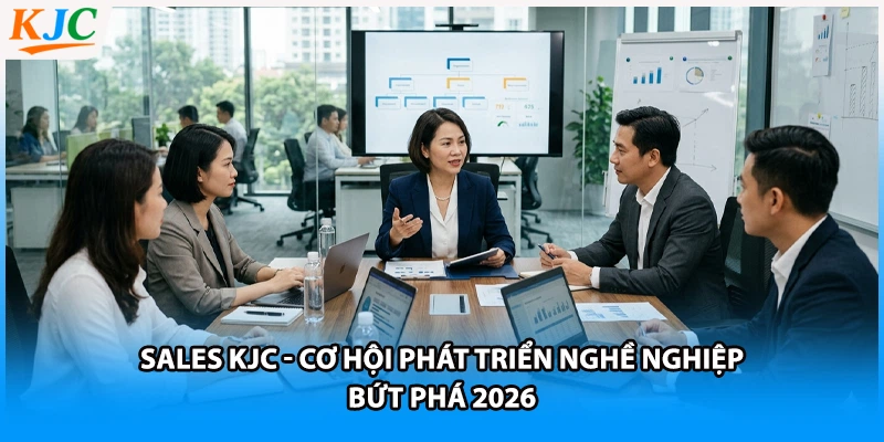 Sales KJC - Cơ Hội Phát Triển Nghề Nghiệp Bứt Phá 2026