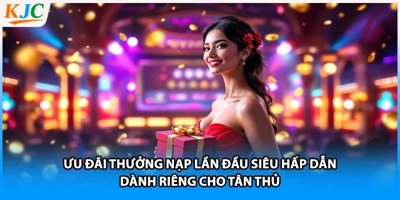 Ưu đãi thưởng nạp lần đầu siêu hấp dẫn dành riêng cho tân thủ]